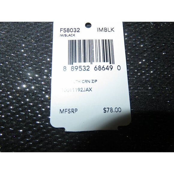 Coach 2020 Black Corner Zip Wristlet in CrossGrain Leather F58032 - Picture 10 of 10